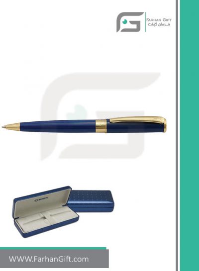 قلم نفیس یوروپن Europen clip blue هدایای تبلیغاتی
