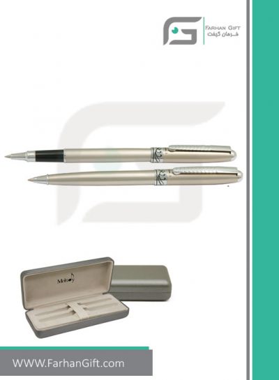 قلم نفیس ملودی melody-3 pen-beigeهدایای تبلیغاتی