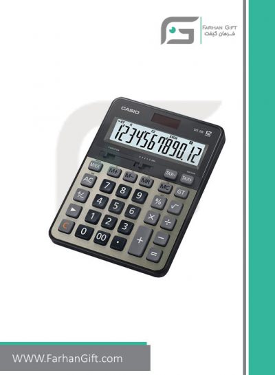 ماشین حساب کاسیو casio calculator DS-2B-ماشین حساب اداری کاسیو فرهان گیفت