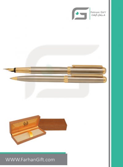 قلم نفیس ایپلمات pen iplomat -lord-steel-gold قلم تبلیغاتی ایپلمات فرهان گیفت